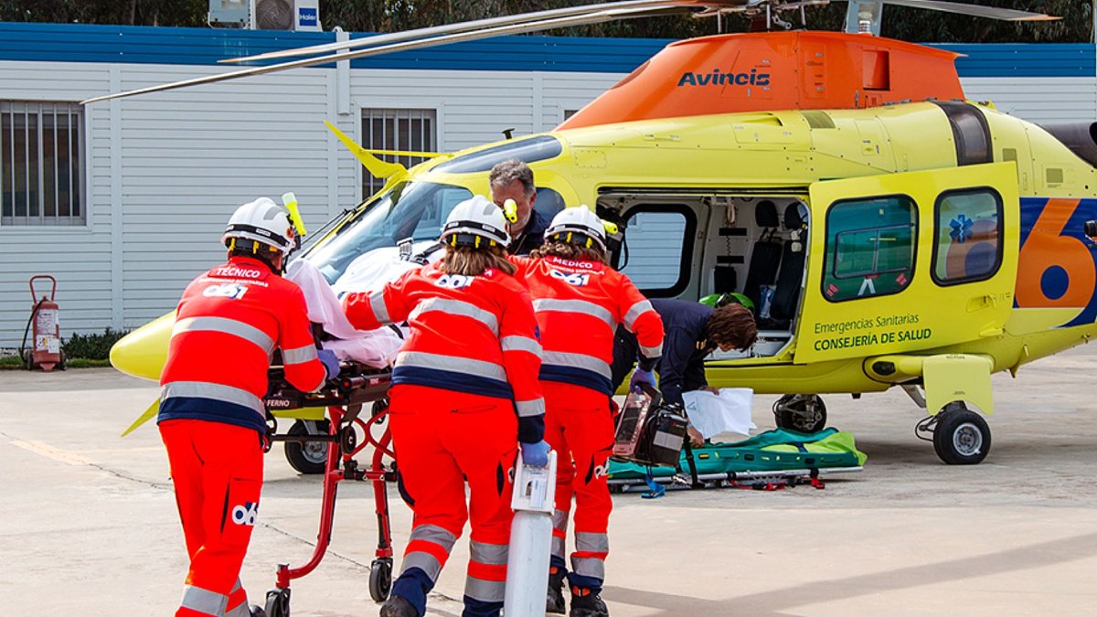 Homme évacué par hélicoptère après un grave accident de voiture à Antas