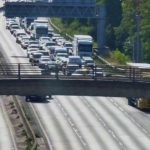 M20 vers la côte bloqué temporairement après J4 A228 Snodland en raison d'un accident