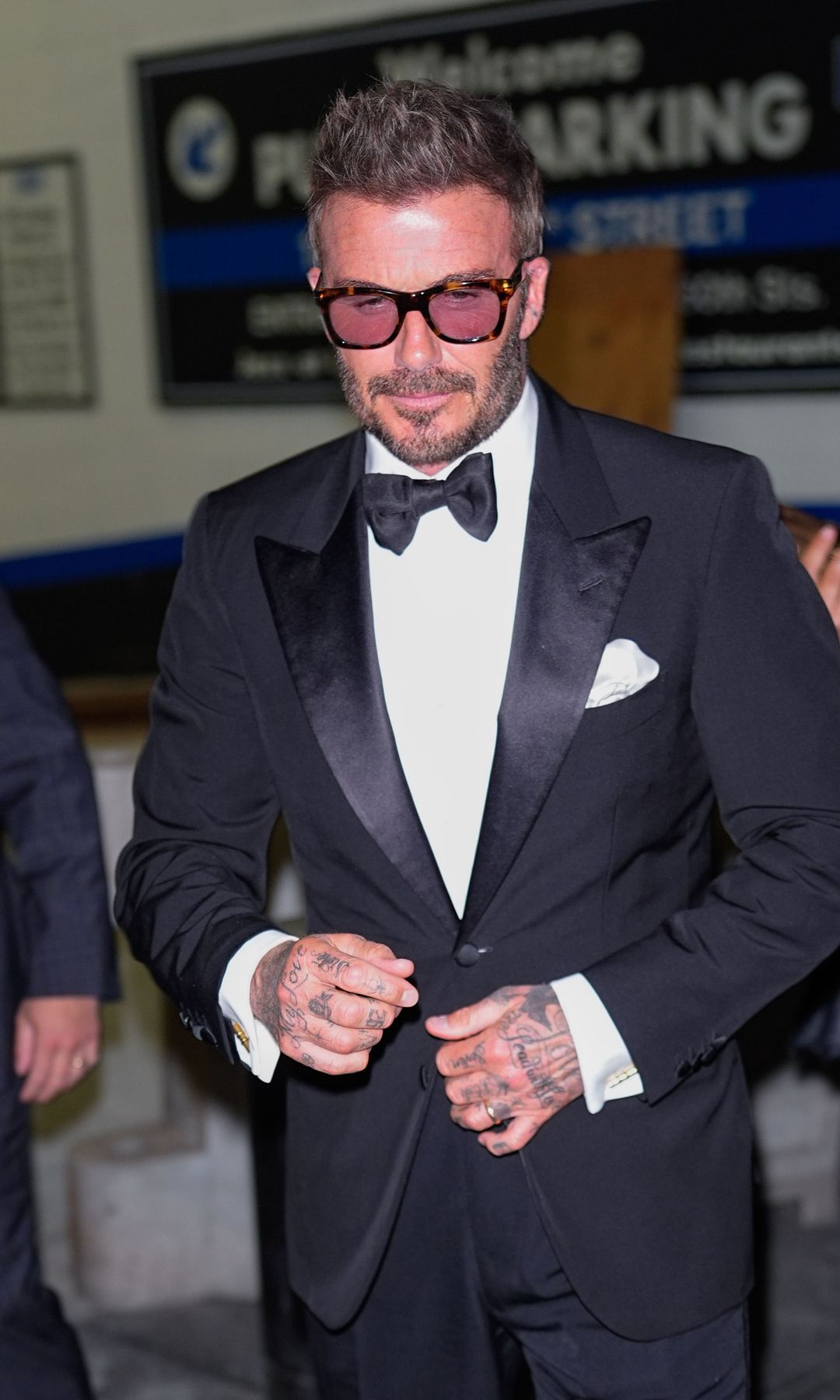 David Beckham au gala Time 100