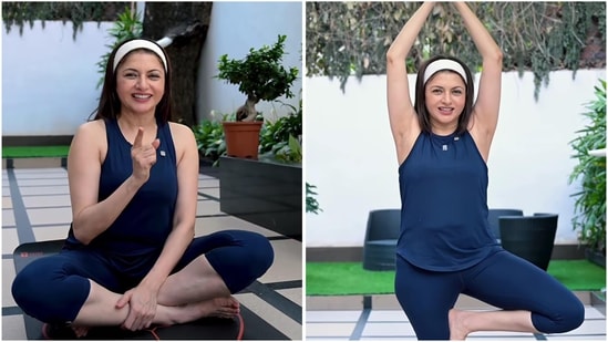 90 % des gens échouent à ce test : Bhagyashree dévoile des tests de fitness simples pour connaître votre "vraie age" à la Journée Internationale du Yoga