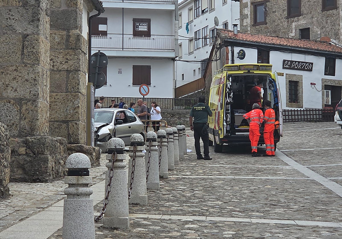 Accident tragique : un voisin de Candelario se tue en percutant la chapelle du Cristo del Refugio
