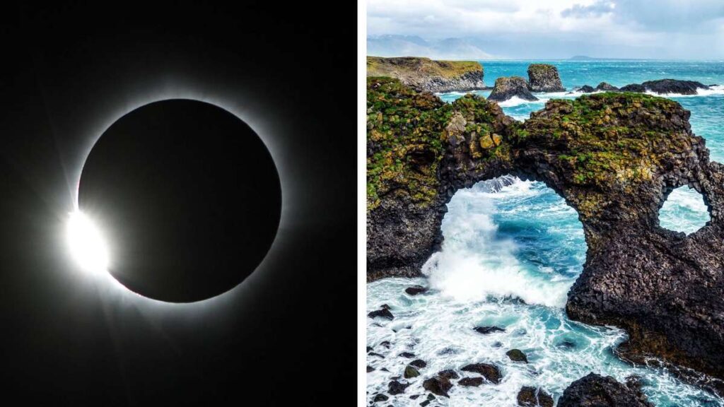 Découvrez les lieux en Islande pour admirer la totale éclipse solaire d'août 2026!