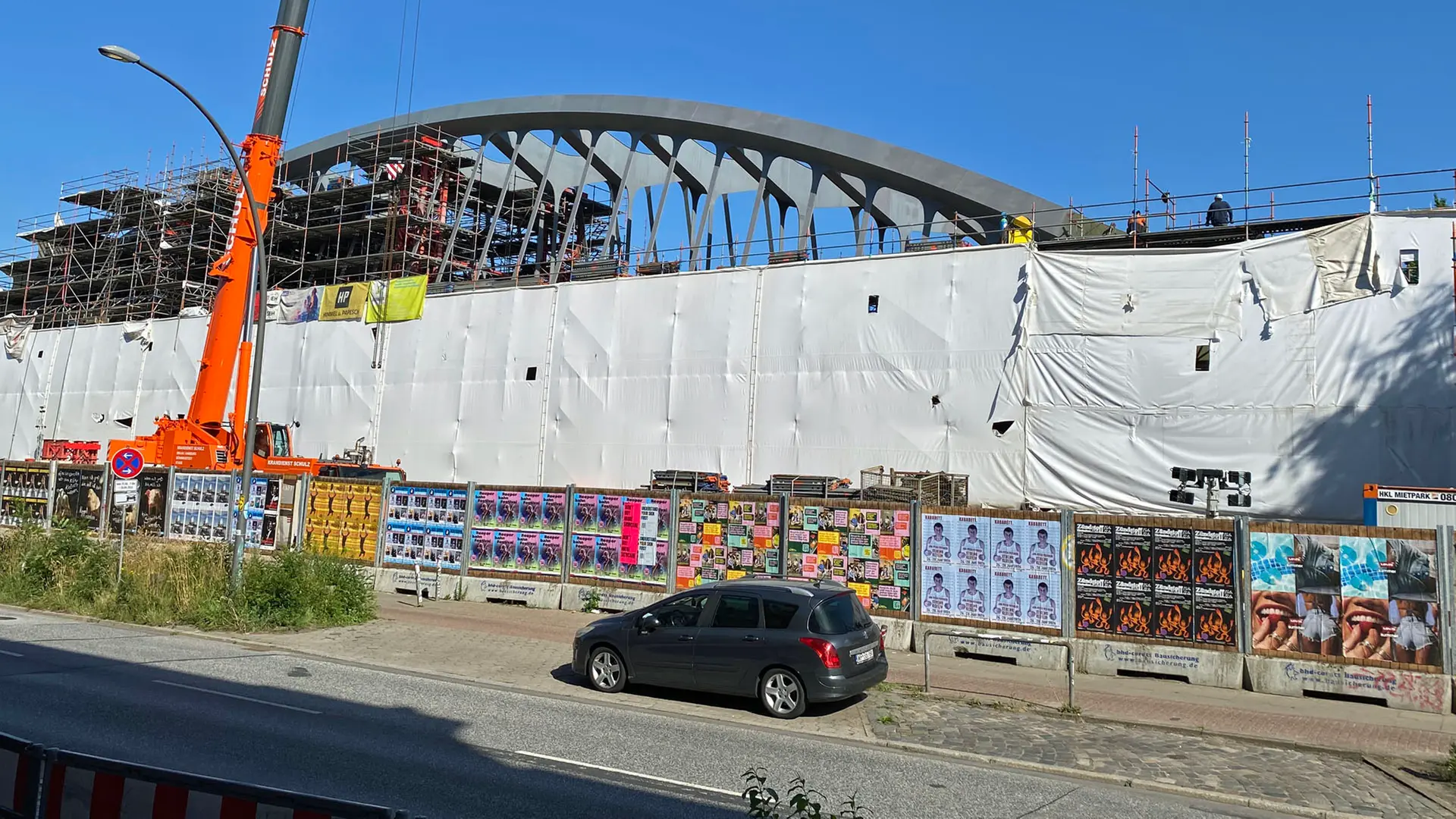 Sternbrücke en Vue : section de la Max-Brauer-Allee fermée !