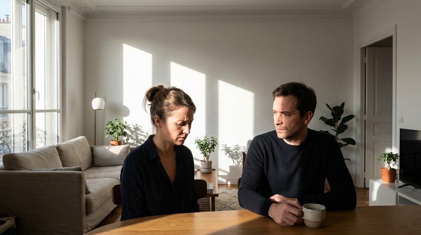 Après 15 ans d'amour, un mot d'amour révèle un changement inattendu dans notre relation.