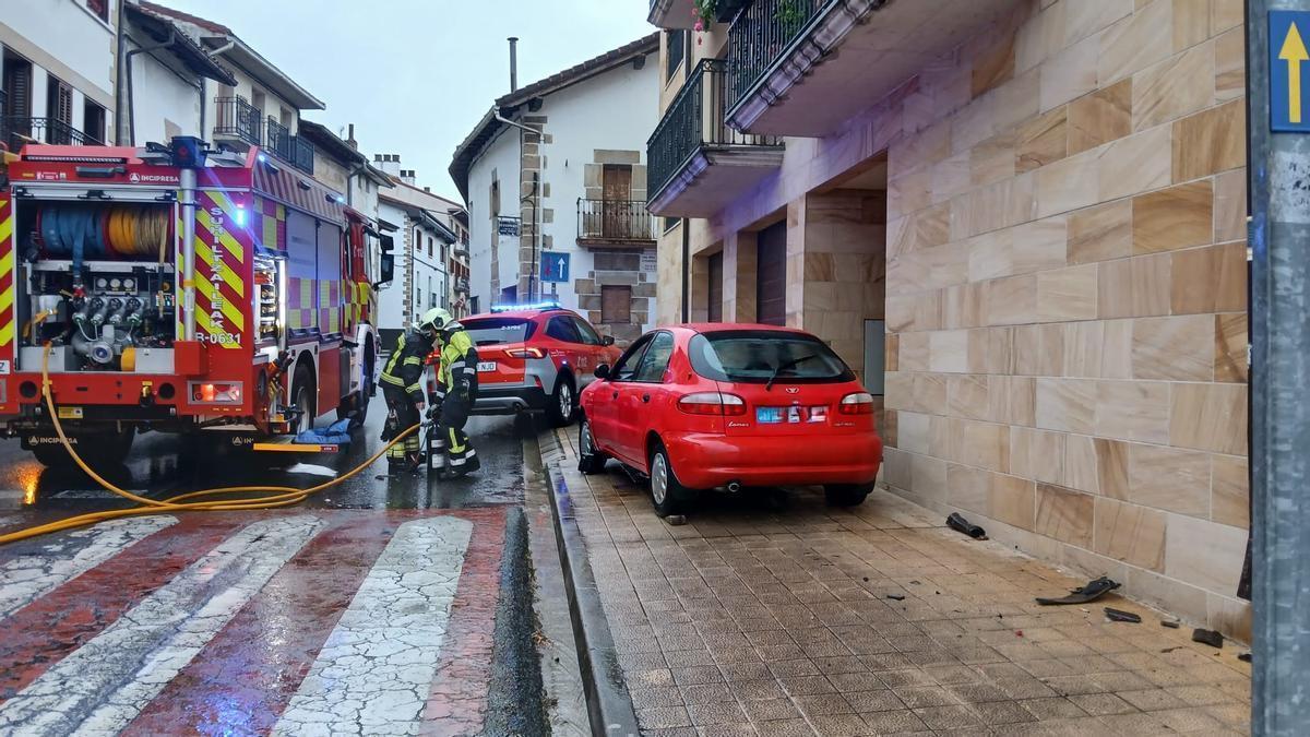 Accident survenu à Lakuntza