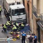 Camion poubelle hors de contrôle : un mort et plusieurs blessés à Pamplona