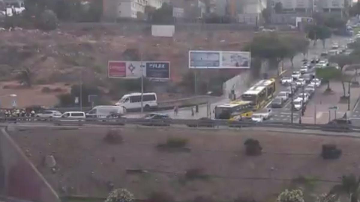 Chaos routier à Las Palmas de Gran Canaria