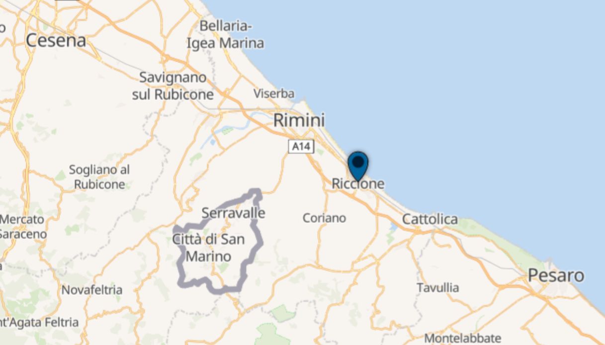 incendie Riccione