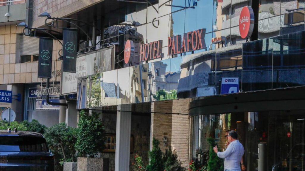 Condamné pour vol dans quatre chambres de l'hôtel Palafox à Zaragoza
