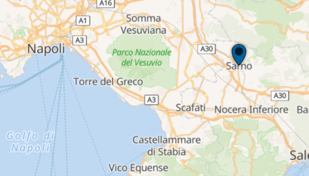 incendie Sarno fabbrica Termoplast