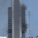 Incendie : évacuation d'une des quatre tours emblématiques de la Castellana à Madrid