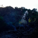 Incendie maîtrisé à Alosno, Gibraleón en toute sécurité