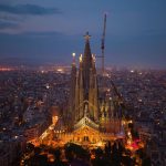 Le Pape consacre le clocher de la Sagrada Familia avec une croix bavaroise