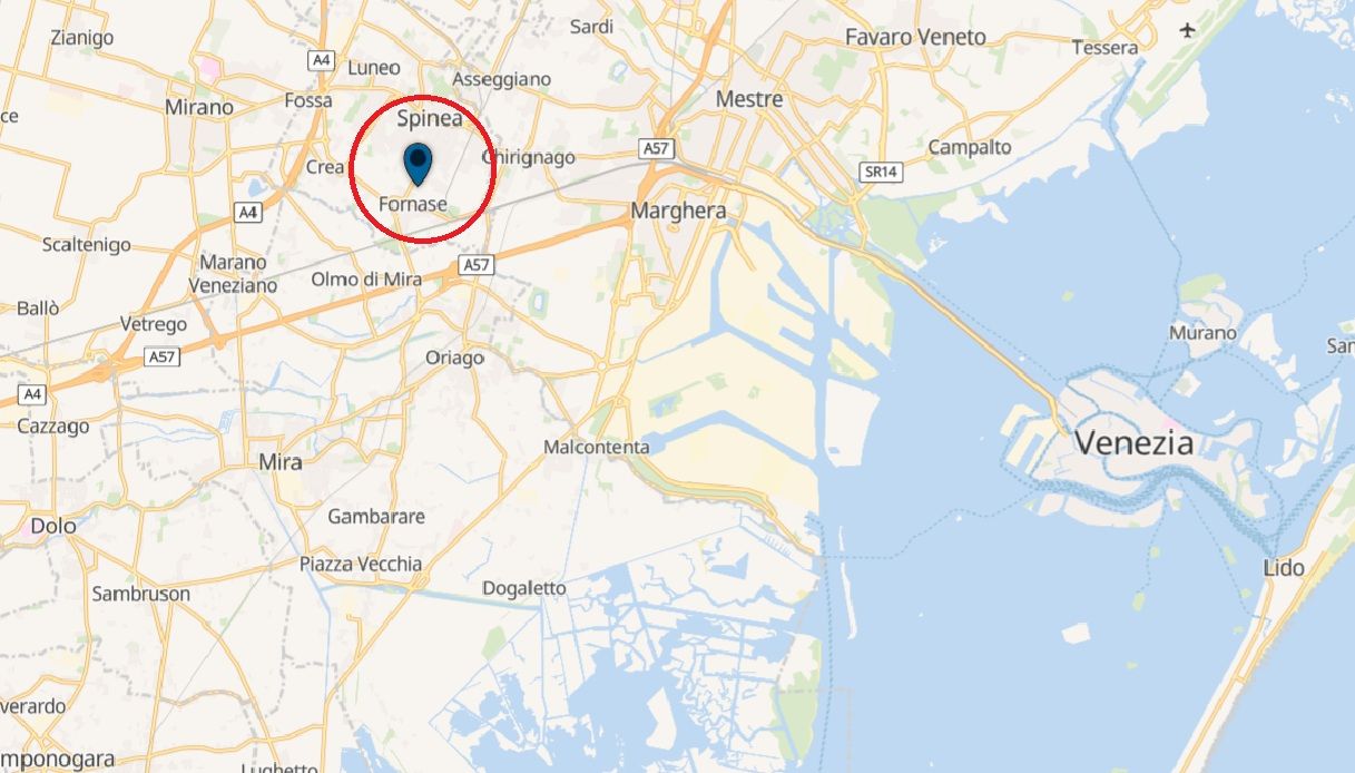Mappa di Spinea