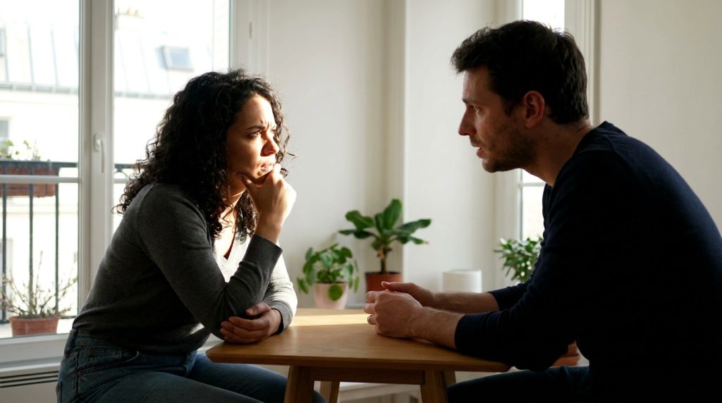 Quand terminer les phrases de l'autre nuit devient une communication toxique : l'étonnante révélation d'une conseillère conjugale !