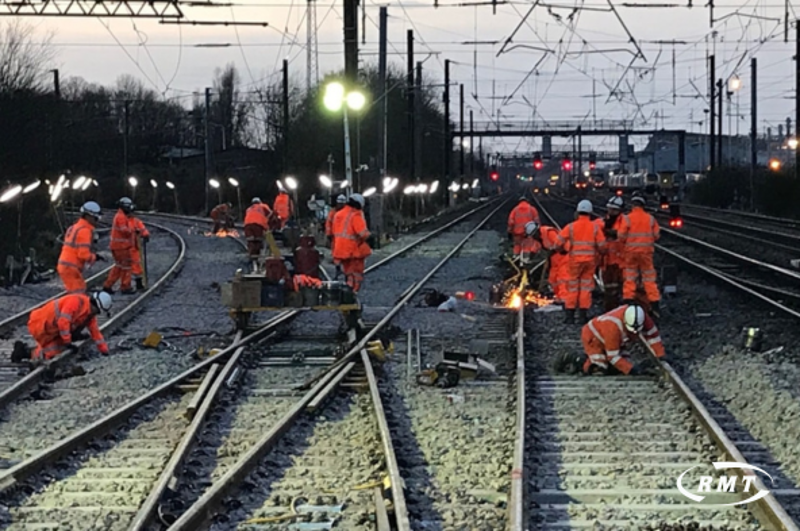 RMT et TUC réclament une action urgente du gouvernement pour sauver des emplois ferroviaires