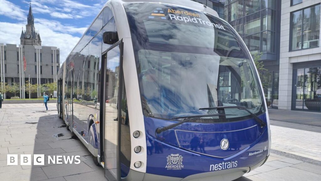 Un bus tramway pour le futur des transports à Aberdeen ?