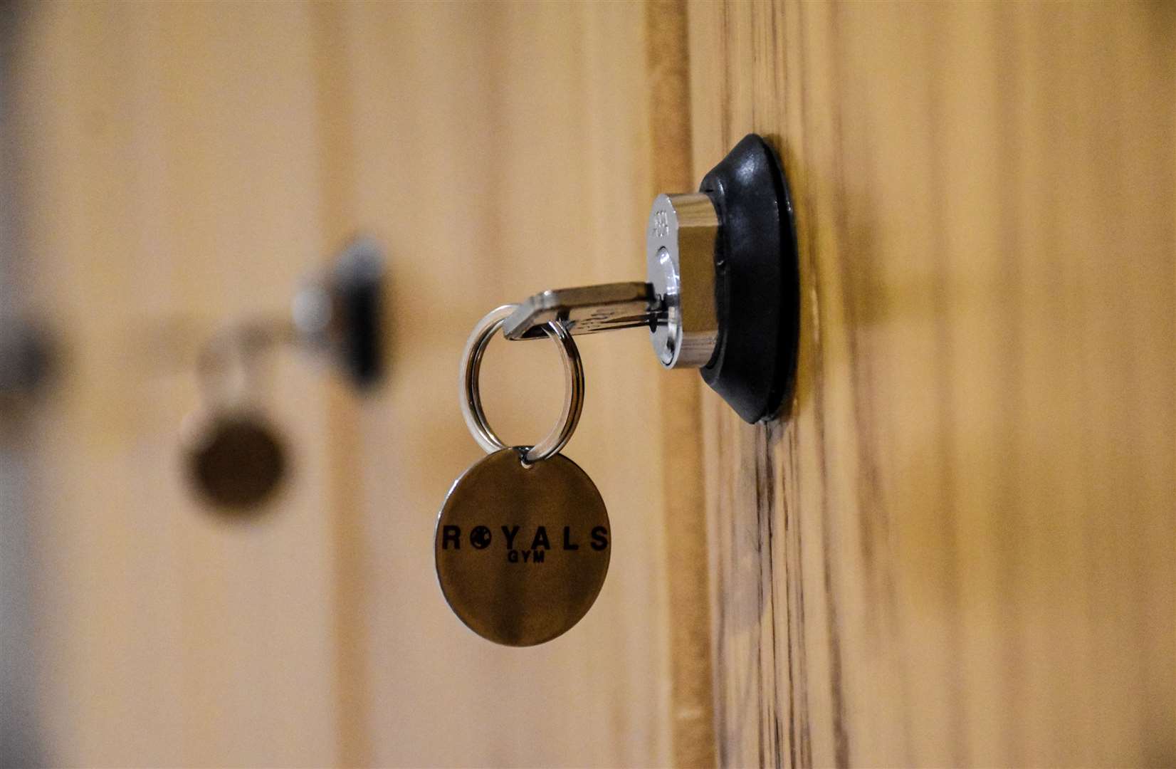 Un vestiaire dans le gymnase. PHOTO: Danny B Photography