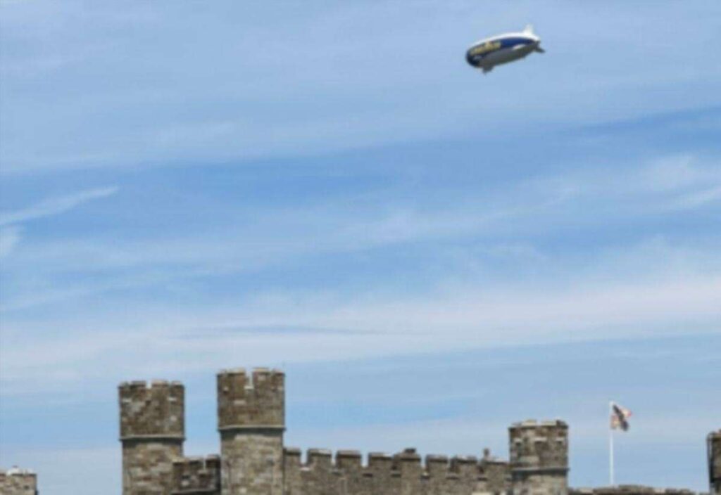 Le dirigeable Goodyear survole de nouveau Kent : Maidstone, le château de Leeds et Medway à l'honneur !