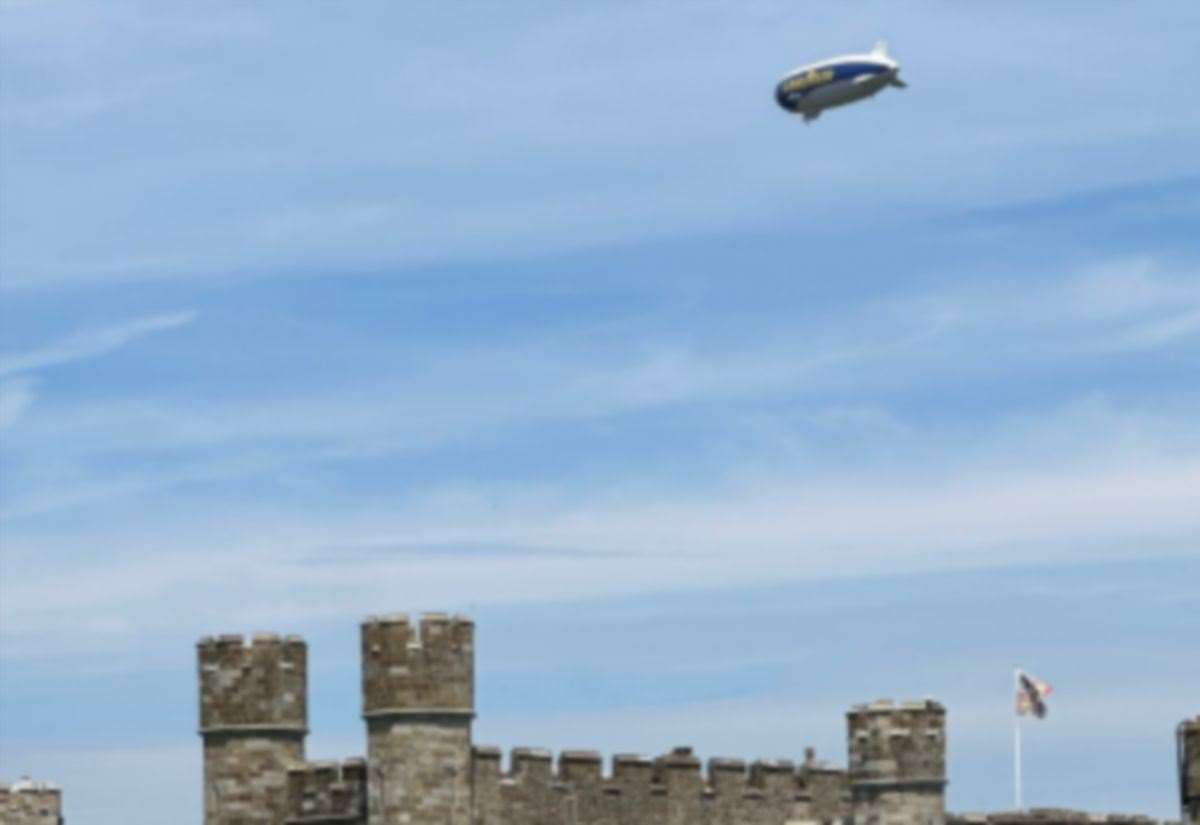 Le dirigeable Goodyear survole de nouveau Kent : Maidstone, le château de Leeds et Medway à l'honneur !