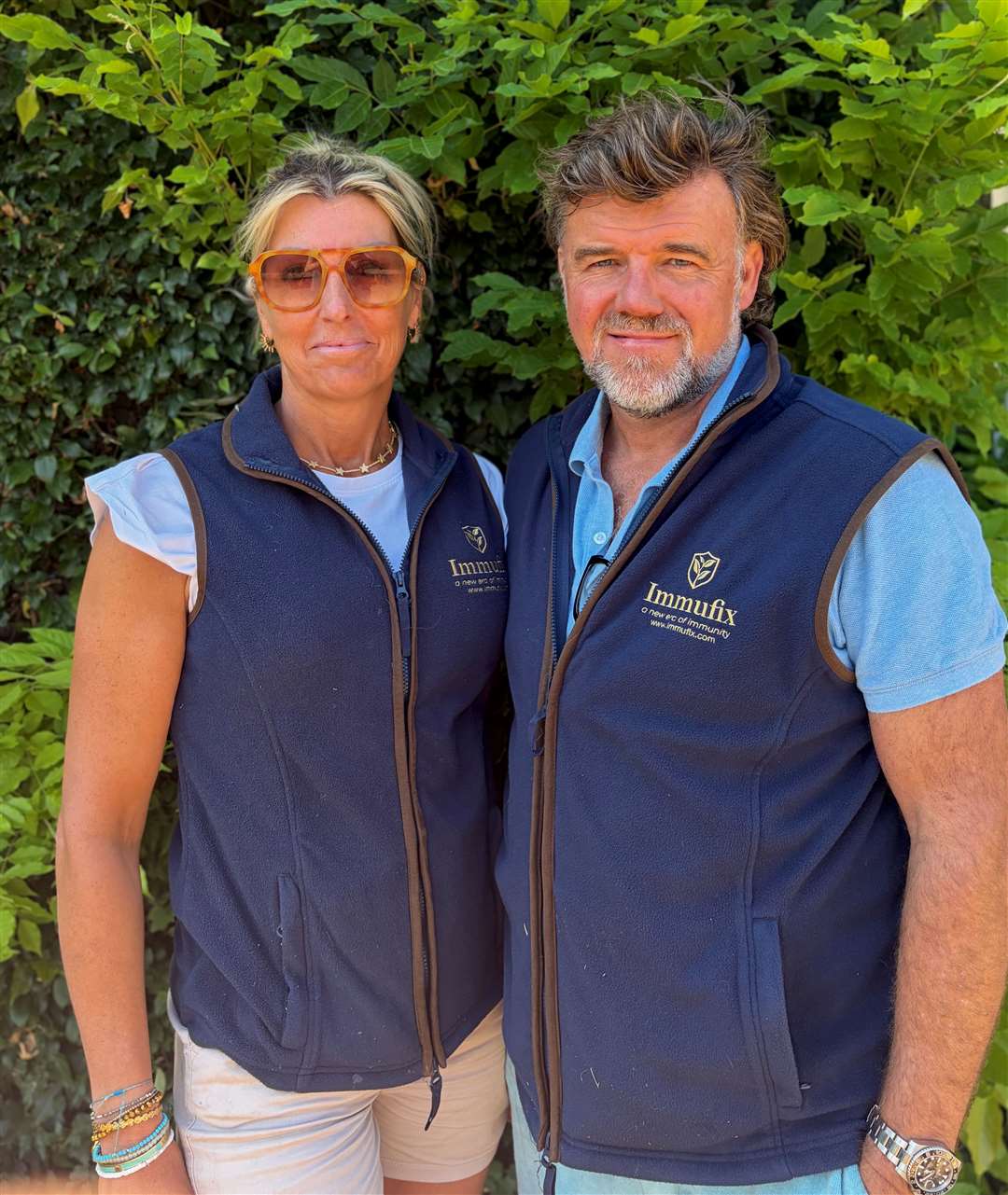 Phillippa et James Spilsbury, d'Immufix. Photo : Transmise