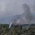 Quinze communes évacuées à cause de l'incendie de la Mierla à Guadalajara