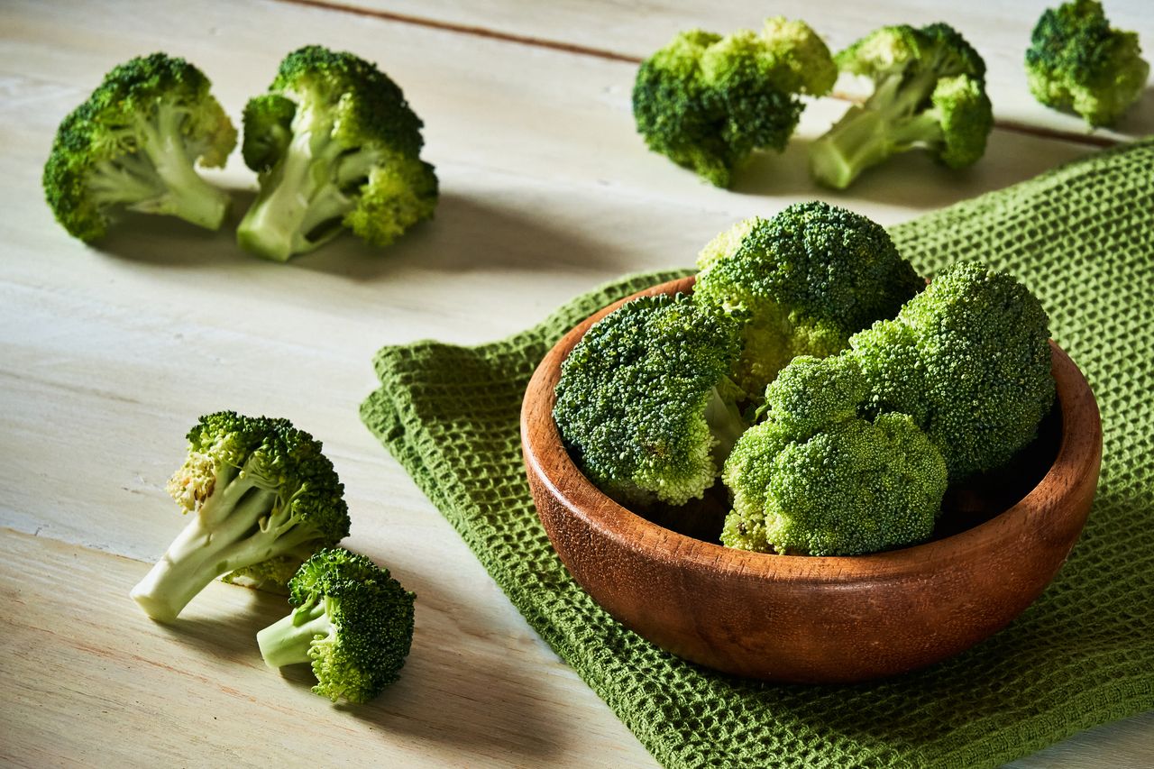 Le brocoli est riche en vitamine C.