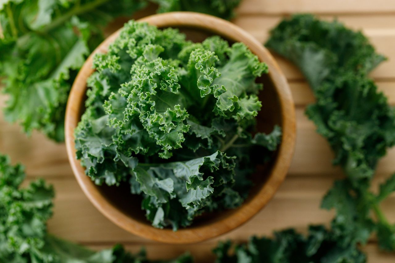 Le chou kale est riche en vitamines.