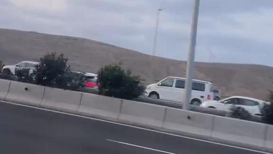Accident entre moto et voiture : la Circunvalation bloquée !