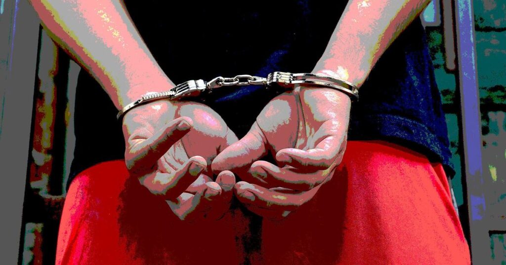 Arrestation d'un homme du TN lors du festival de feux d'artifice