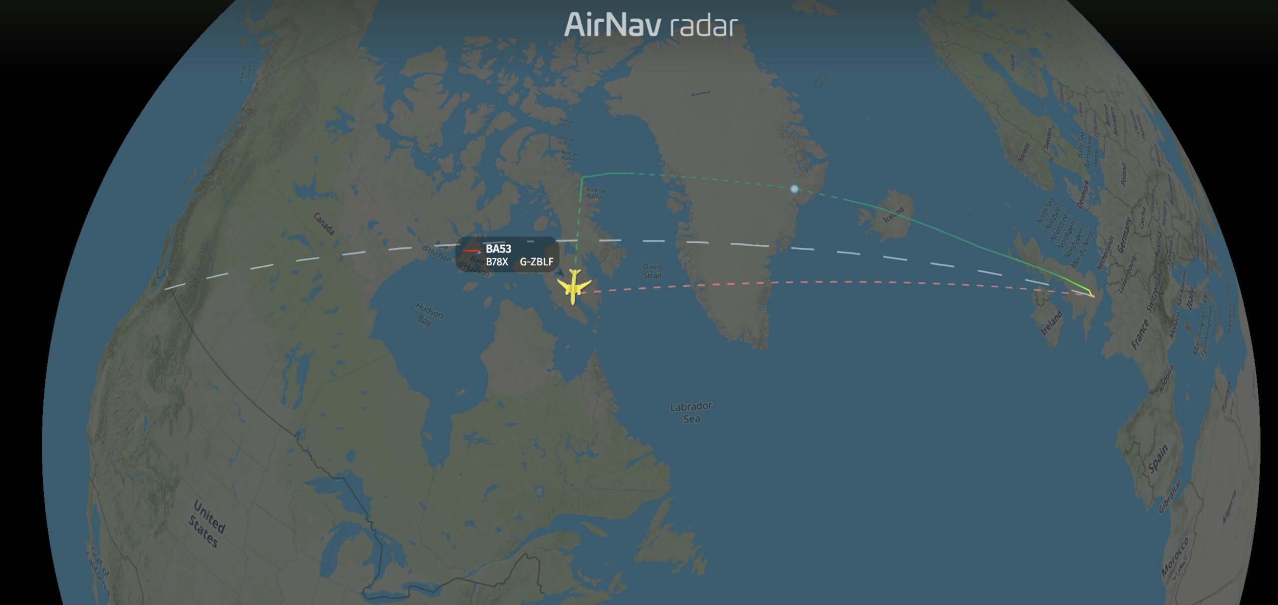 Boeing 787 de British Airways détourne son vol vers Seattle en raison d'un problème technique dans le Grand Nord canadien