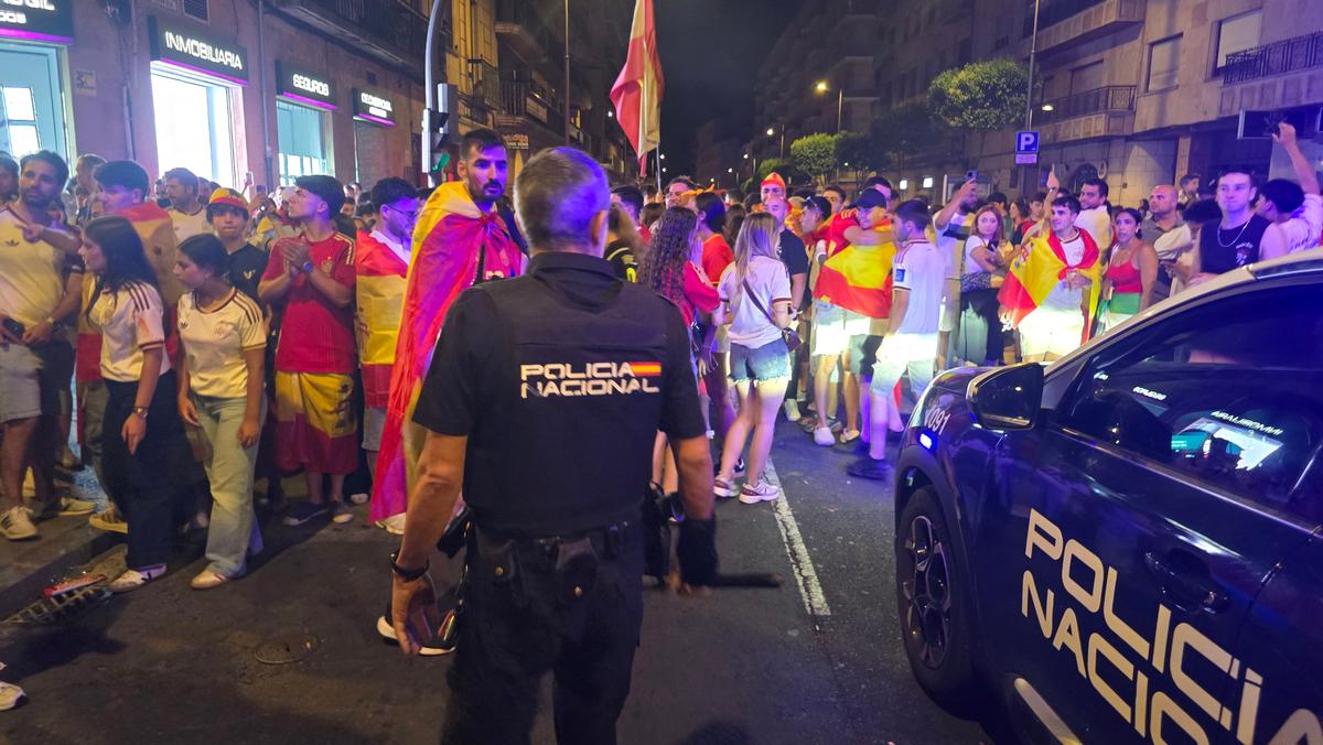 Célébration du Mondial : bagarre à Gran Vía, marquage de la source de Puerta Zamora !