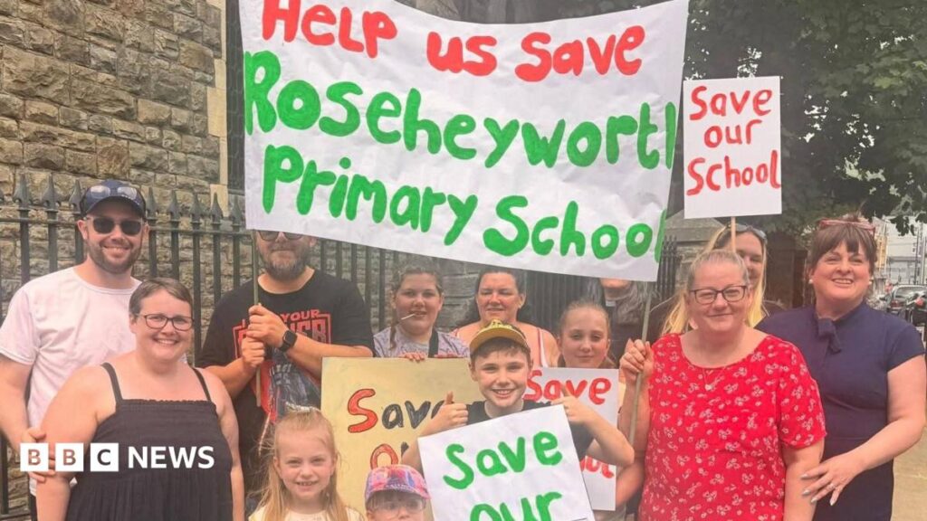 Colère face à la fermeture de l'école d'Abertillery en raison de la baisse des effectifs scolaires