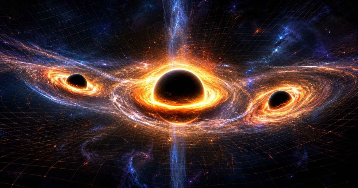Écho du trou noir : une découverte historique après une collision d'astres !