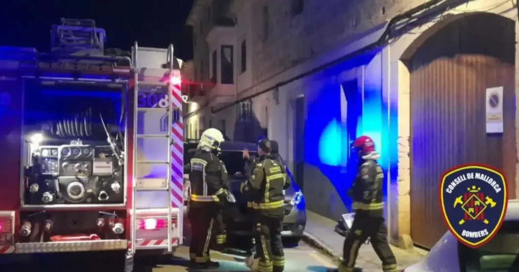 Héros de la garde civile : sauvetage d’un homme lors d’un incendie à Cala Rajada
