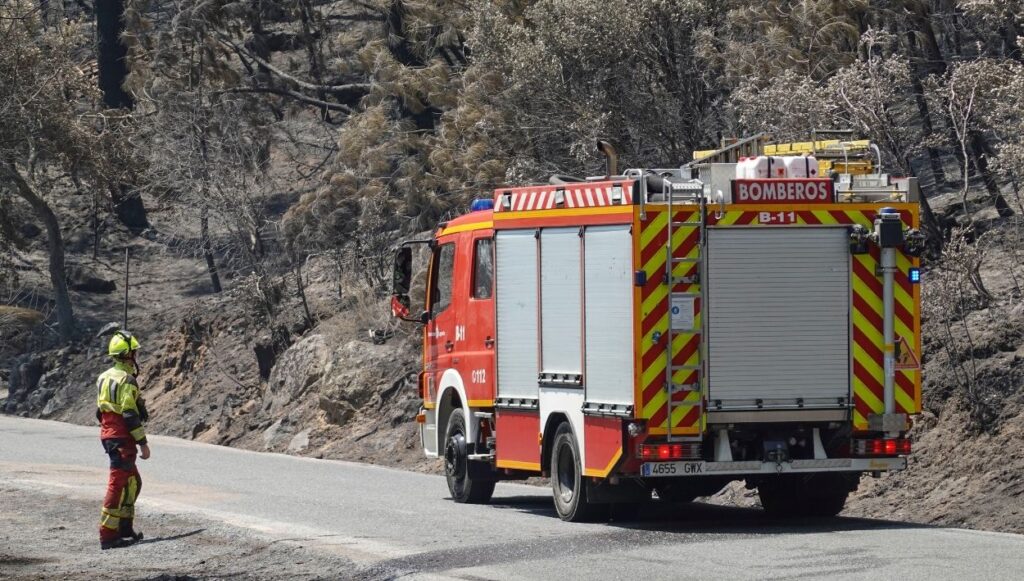 Incendie à Burgohondo : périmètre sous contrôle !