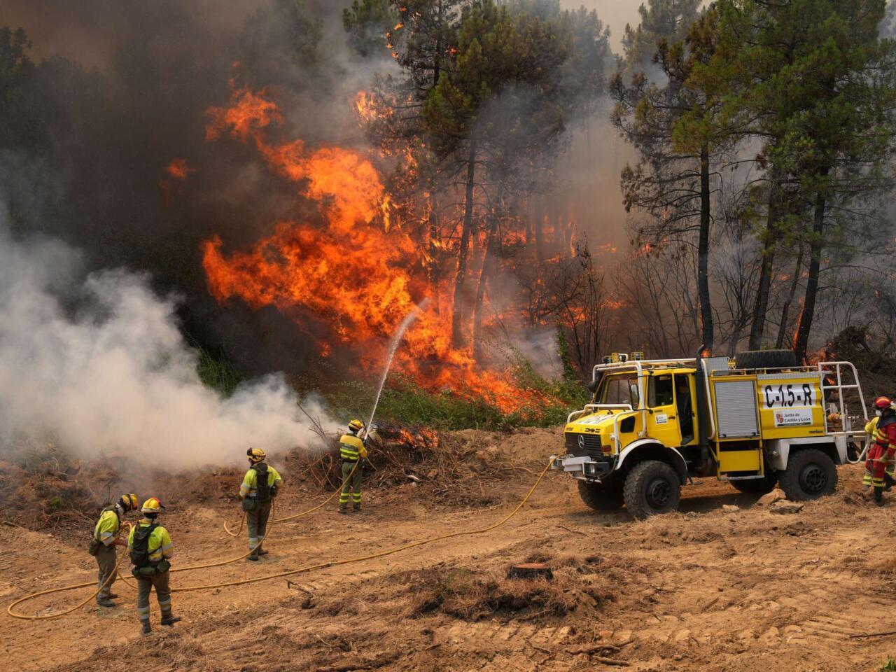 Incendie à La Vall d'Uixó : 6 000 habitants rentrent chez eux !