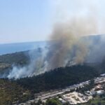 Incendie à Los Visos : A-314 coupée !