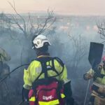 Incendie de végétation maîtrisé à Peñíscola par les pompiers de Castellón