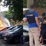 Incendie spectaculaire dans la rue : la police identifie les suspects à Arturo Soria
