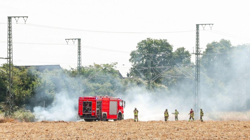 Incendie sur la ligne Cologne-Düsseldorf : Suspicion de sabotage !