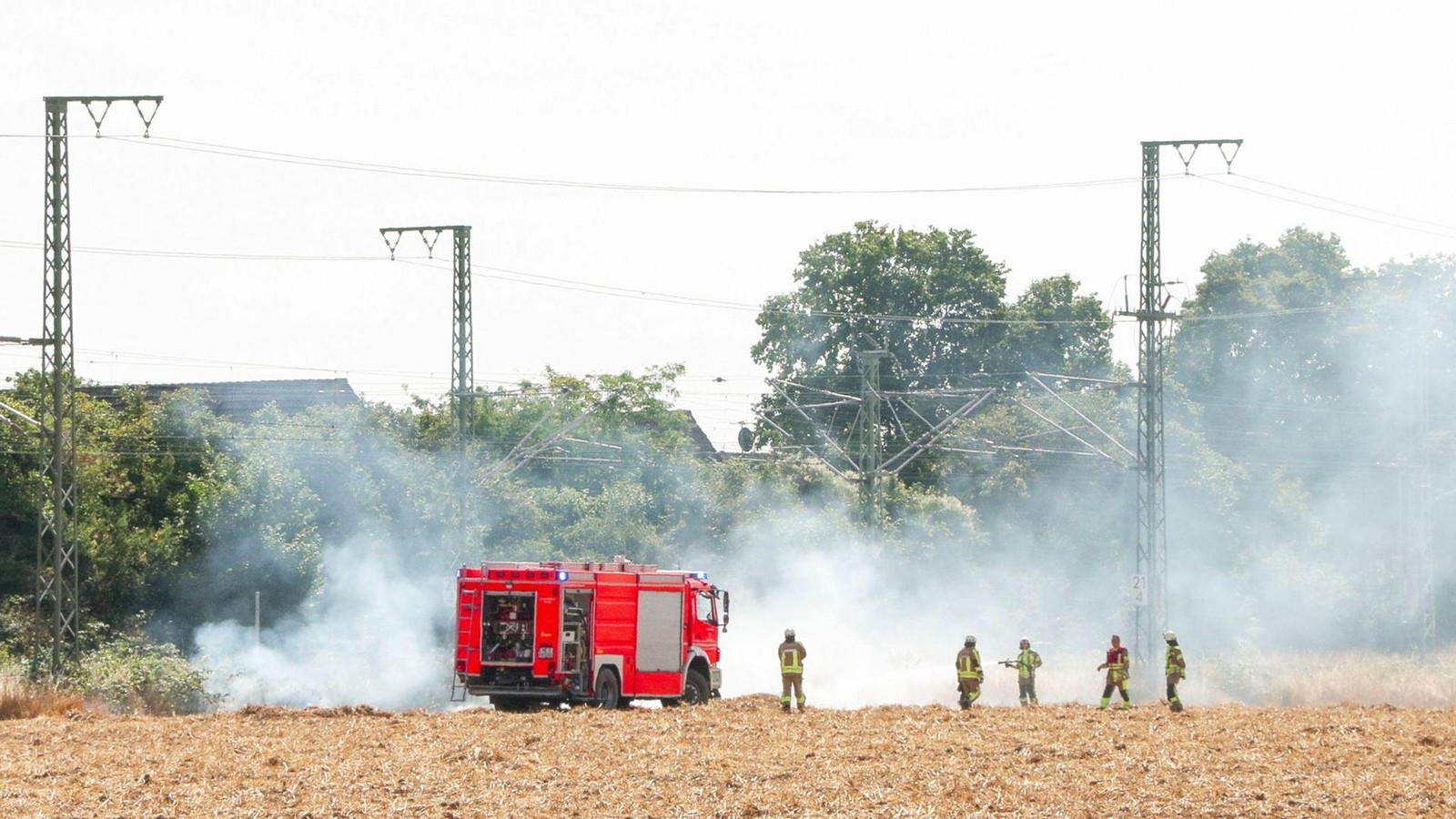 Incendie sur la ligne Cologne-Düsseldorf : Suspicion de sabotage !