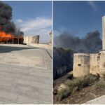 Íscar soutenue par la province après l'incendie dévastateur du bar et du centre d'accueil du château
