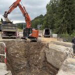 L697 vers Attendorn : route bloquée à cause d'un cratère de plusieurs mètres !