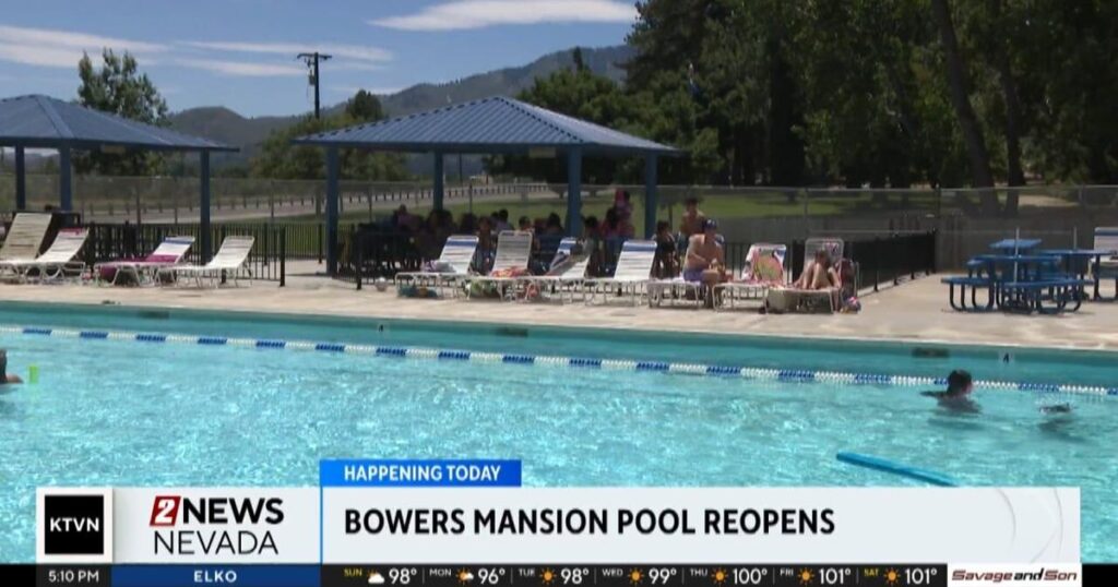 La réouverture tant attendue de la piscine Bowers après nettoyage !