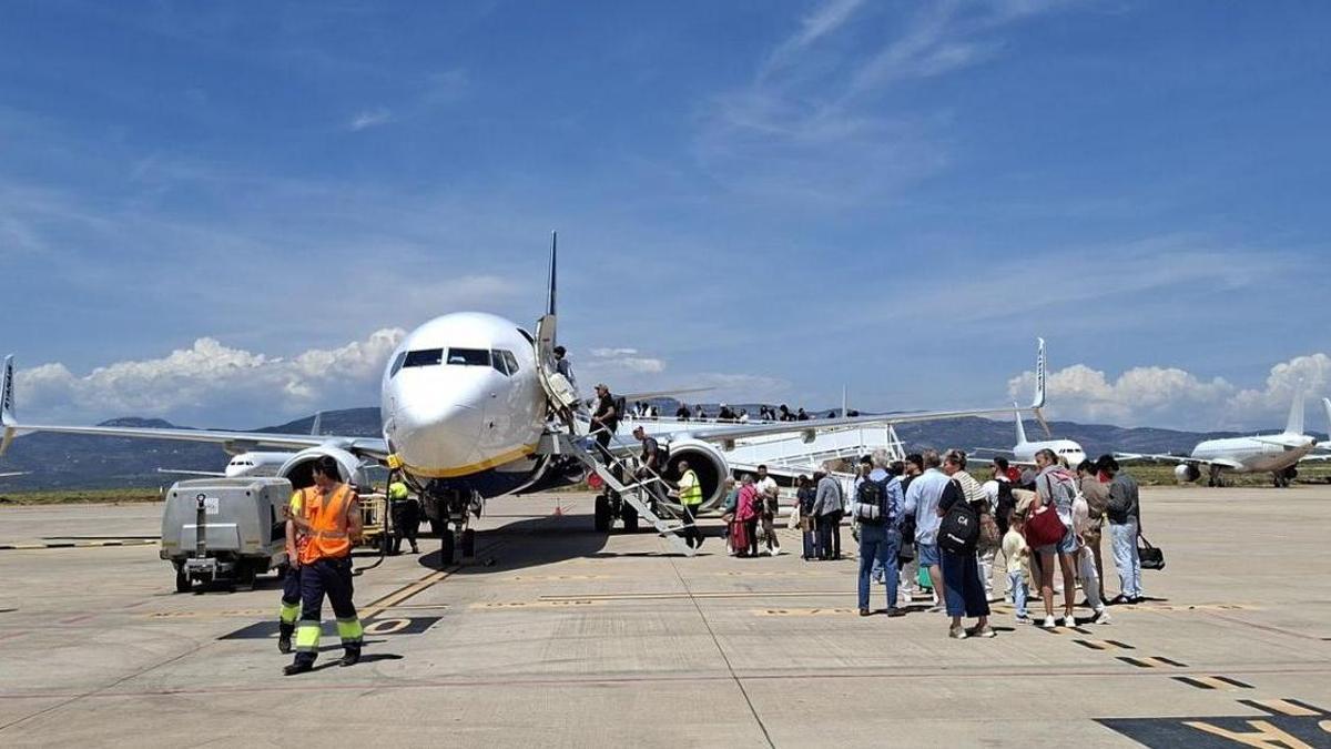 L'aéroport de Castellón enregistre un semestre record avec 148 000 passagers !
