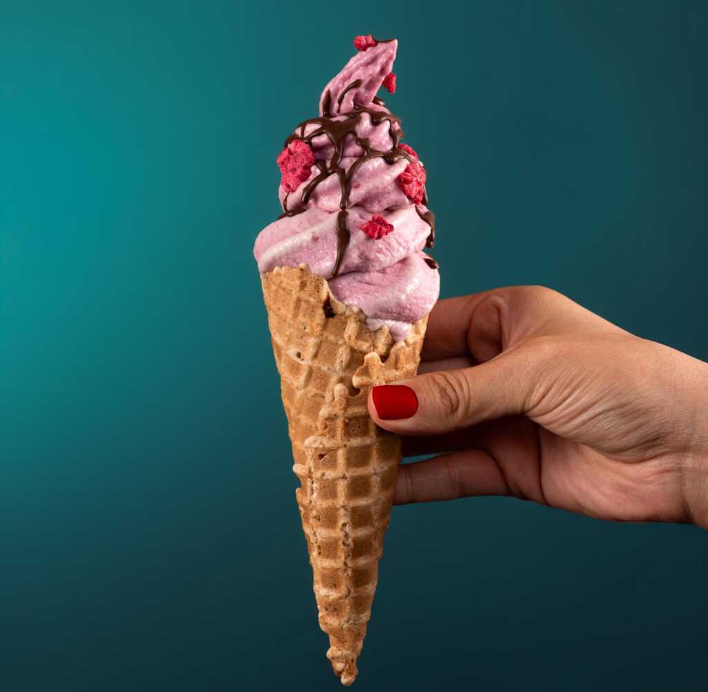 Lancement d'une glace aux fruits 100% naturelle et sans lactose à DC !