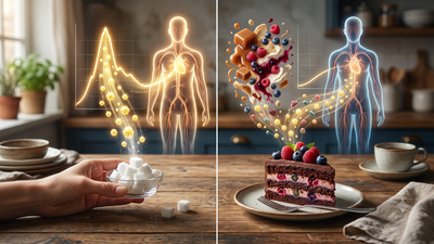 Le sucre que vous consommez seul contre le sucre caché dans les desserts
