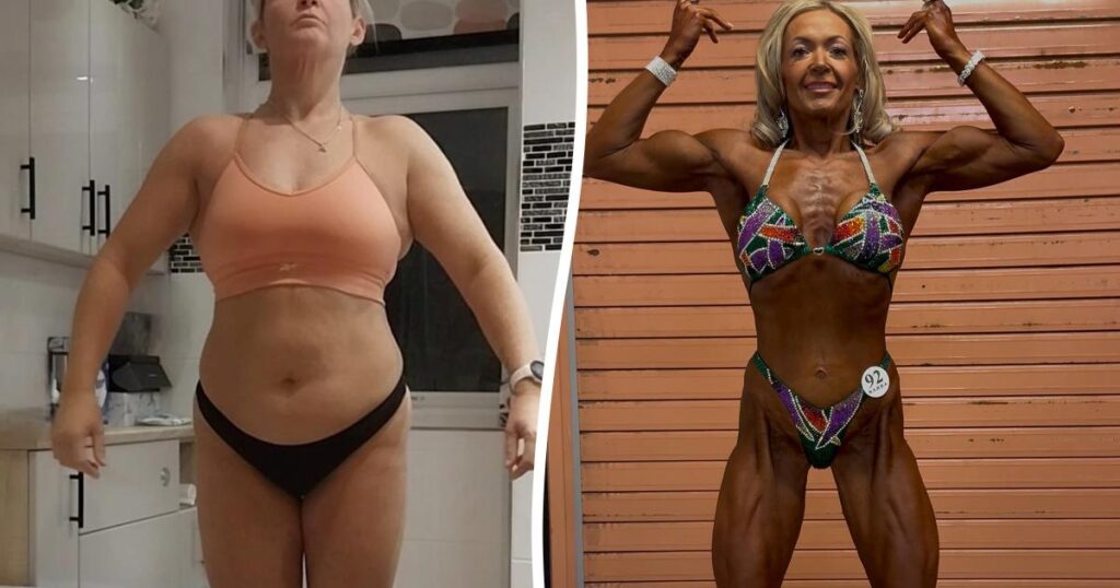 Maman "canapés" métamorphosée en bodybuildeuse !