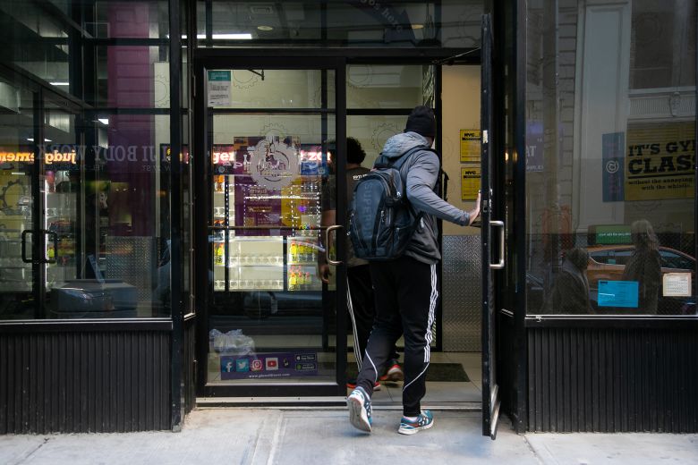 Salle de sport Planet Fitness à New York. La Génération Z est le groupe de clients à la croissance la plus rapide de Planet Fitness.